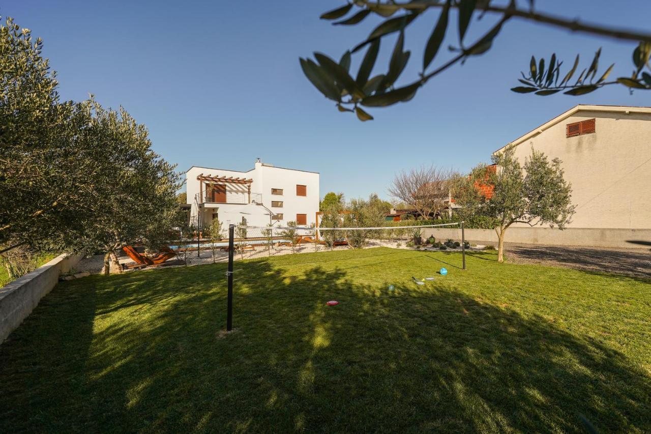 Villa Suncica With Heated Pool, Jacuzzi And Bikes Near Zadar Sukošan Kültér fotó