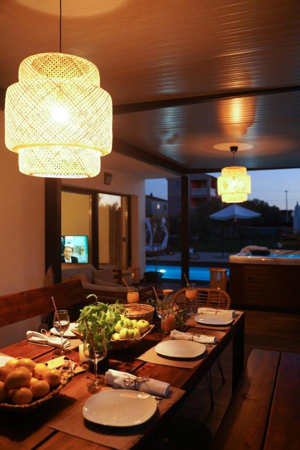 Villa Suncica With Heated Pool, Jacuzzi And Bikes Near Zadar Sukošan Kültér fotó