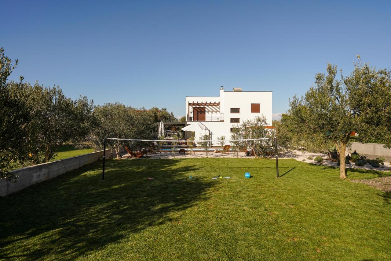 Villa Suncica With Heated Pool, Jacuzzi And Bikes Near Zadar Sukošan Kültér fotó