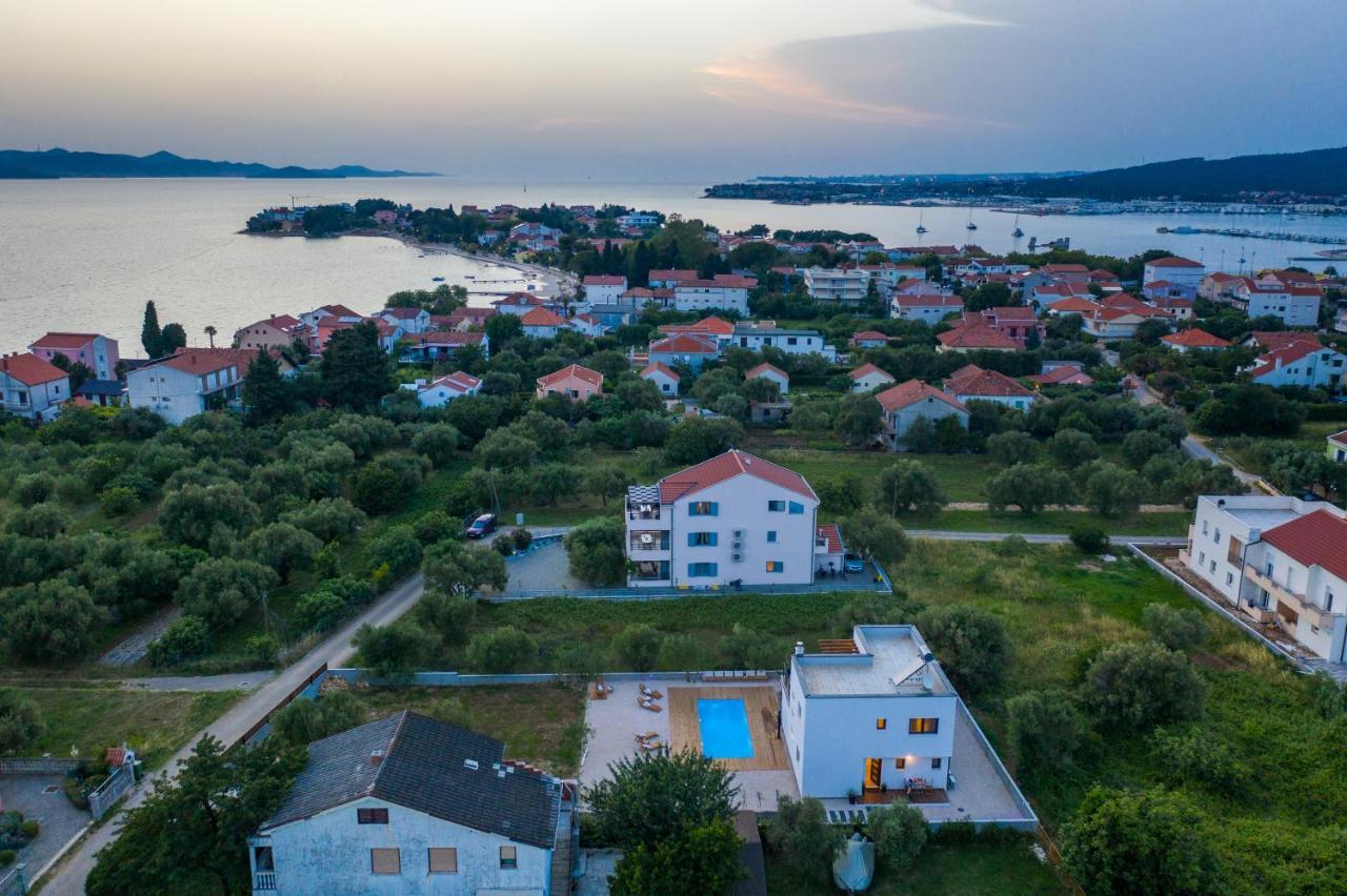 Villa Suncica With Heated Pool, Jacuzzi And Bikes Near Zadar Sukošan Kültér fotó