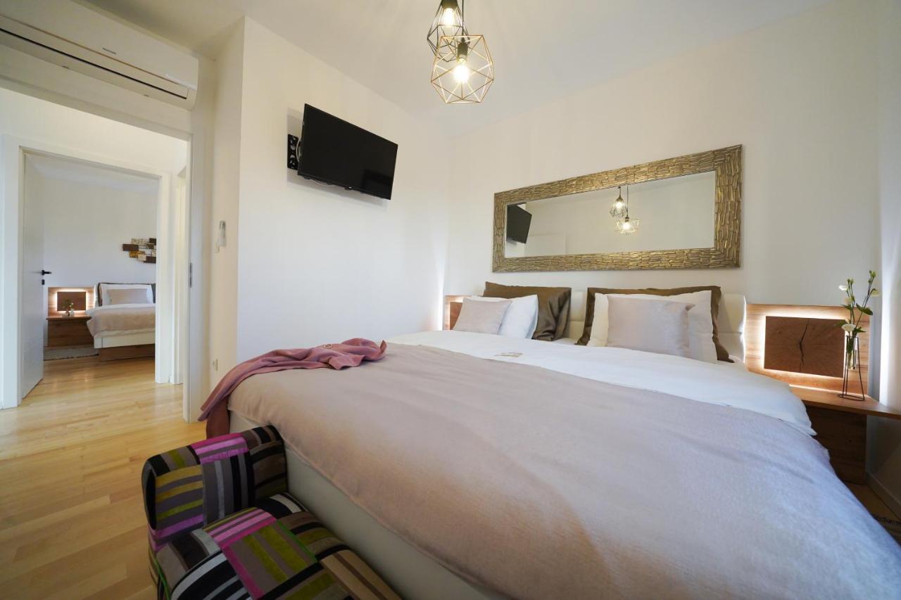 Villa Suncica With Heated Pool, Jacuzzi And Bikes Near Zadar Sukošan Kültér fotó